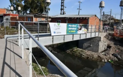 El Municipio habilitó la circulación por el puente peatonal de El Molino