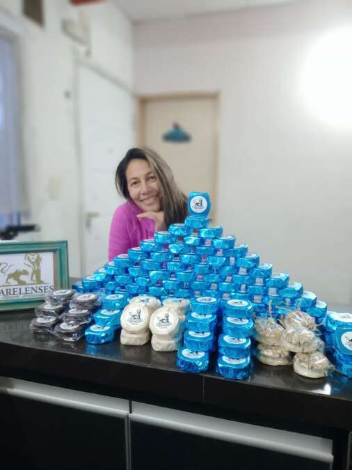 “Alfajores Artesanales Varelenses” en la Expo Emprendedores