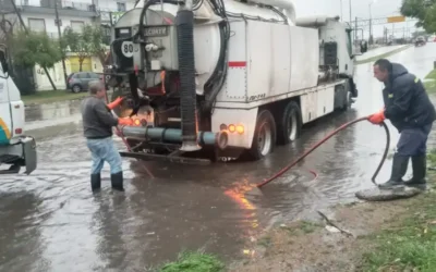 Trabajos de saneamiento hidráulico e higiene urbana