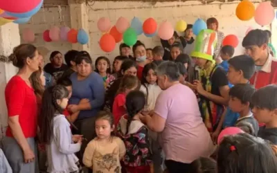 La Agrupación “La Felipe” festejó  el Día del Niño en el Barrio Ricardo Rojas