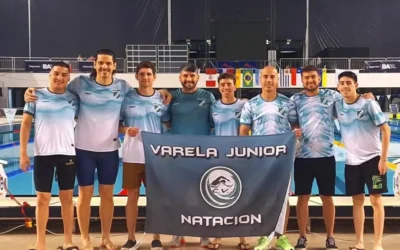 La natación varelense brilló en el Campeonato Sudamericano de natación