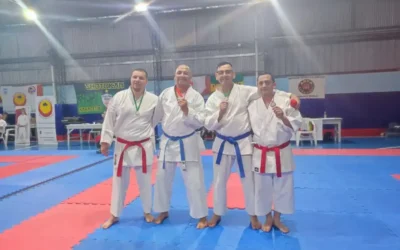 Gran jornada para el combinado local de karate