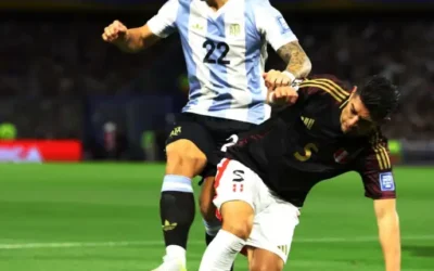 Video: el golazo de Lautaro Martínez para poner a la Selección en ventaja ante Perú