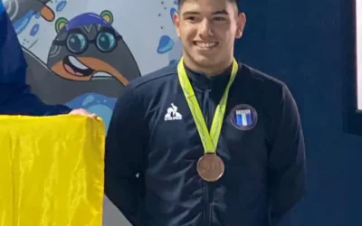 Sebastián Galleguillo, el varelense múltiple medallista panamericano de natación