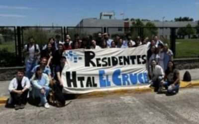 Paro indefinido de los residentes de la salud del Hospital El Cruce: Reclaman aumento salarial