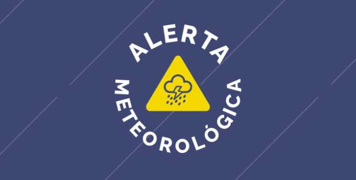 Alerta amarilla por tormentas para gran parte de la provincia