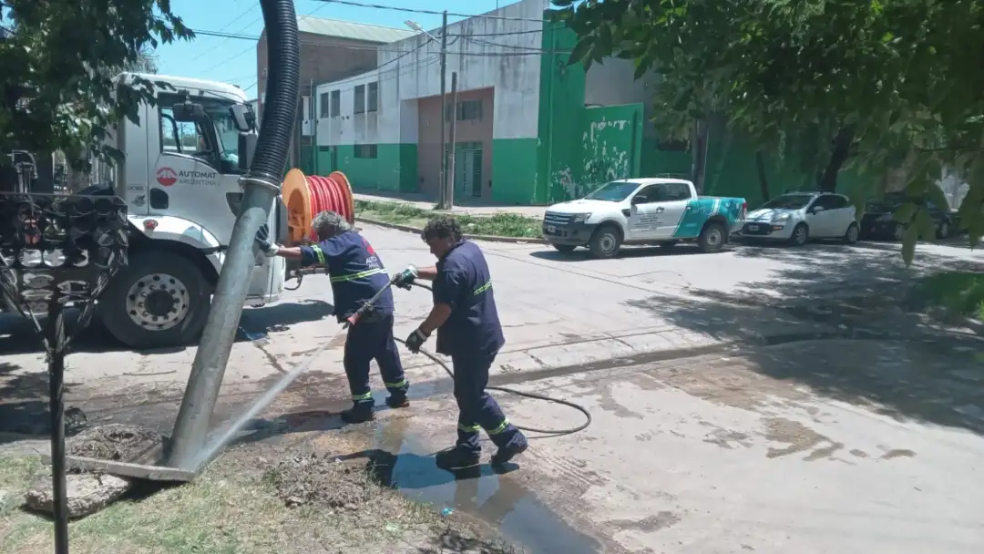 Saneamiento hidráulico en los barrios varelenses