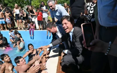 Kicillof y Watson en el cierre de “Escuelas Abiertas de Verano 2025” en Florencio Varela