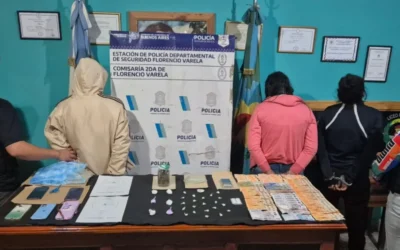 Un allanamiento con detenidos por posesión y venta de drogas.