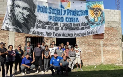 Plenario del Polo Social y Productivo “Pedro Coria” en Ingeniero Allan