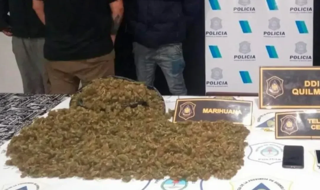 Cuatro detenidos por venta de droga estilo “delivery” en Florencio Varela