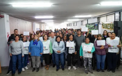 Capacitación en nutrición para trabajadoras vecinales