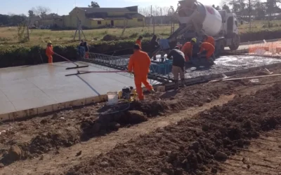 Continuaron los avances en la reconstrucción vial de Cariboni
