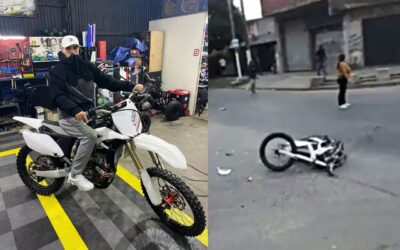 A tres años de la muerte de Lautaro “El Noba” Coronel fanáticos hicieron una numerosa  caravana, ruido de motos y boninazos