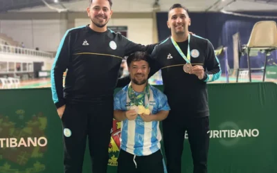 Drive, drop y smash: técnica varelense para conquistar el podio en Brasil