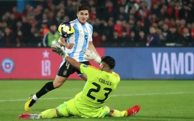 Con Álvarez como figura, la Selección argentina venció a Chile por las Eliminatorias Sudamericanas