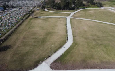 Una obra histórica: Andrés Watson supervisó la ampliación del Cementerio Municipal
