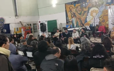 Muestra del taller de Rock Nacional en la Escuela de Arte de Florencio Varela