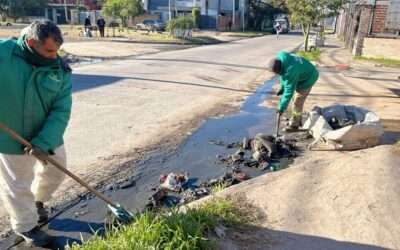 Higiene urbana, servicios públicos y prevención de anegamientos