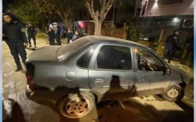 Persecución, detención y recuperación de un vehículo robado