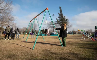 Culminó la renovación de la plaza “Lomas de Monteverde”