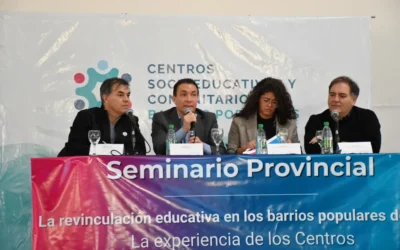 Municipio y Provincia potenciaron políticas públicas de reinserción escolar