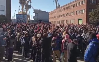 Reclamo de Trabajadores del Astillero Río Santiago: Inminente  corte de la Autopista Buenos Aires-La Plata