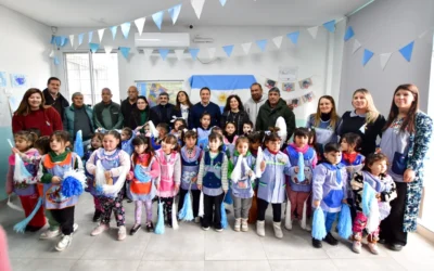 Celebración patriótica por la Independencia en el Jardín Municipal Nº11