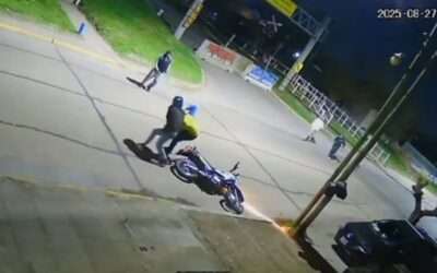 VIDEO. Florencio Varela: Lo emboscaron para robarle la moto