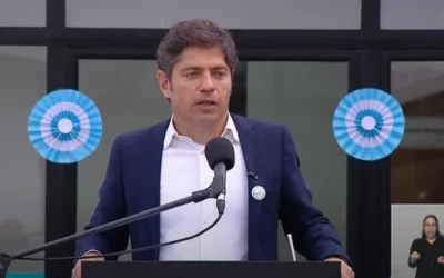 Axel Kicillof en Florencio Varela : “El modelo de Milei es criminal y no los vamos a dejar destruir la escuela pública”