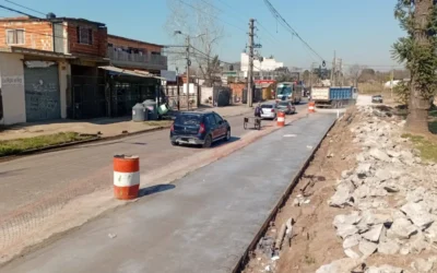 Avances en la obra de Ruta Provincial Nº53
