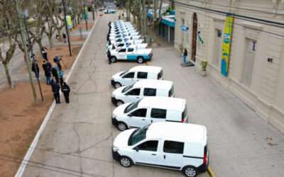 10 nuevos móviles y 4 camionetas para la Guardia Comunal en Florencio Varela