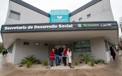 Andrés Watson inauguró la primera etapa en la renovación edilicia de la Secretaría de Desarrollo Social