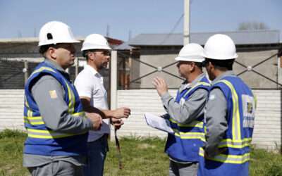 Edesur: trabajos en el tendido eléctrico en el barrio La Libertad