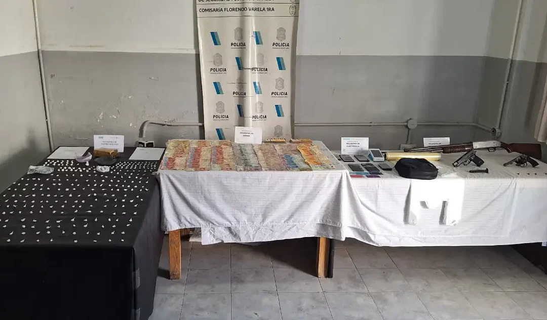 La Policía detectó venta de drogas en la vía pública y secuestró armas en San Jorge
