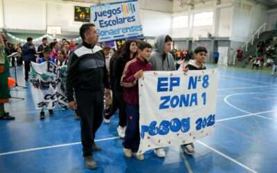 El Polideportivo Municipal “La Patriada” fue sede de los Juegos Escolares Bonaerenses 2025