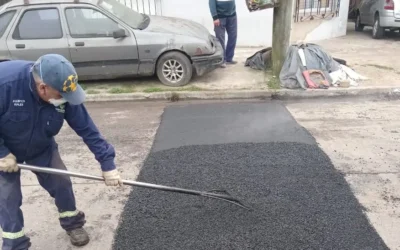 Labores en la red vial y desagües del distrito