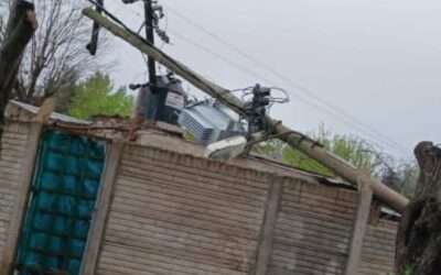 Lo que dejo la fuerte tormenta en Florencio Varela
