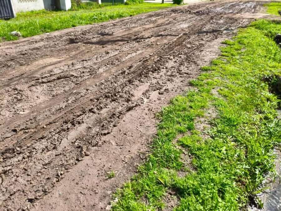 San Rudecindo: Vecinos claman por asfaltado de una calle de su barrio
