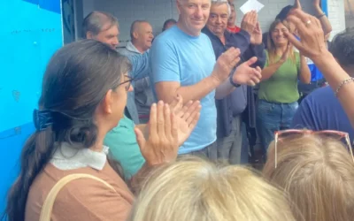 Contundente respaldo a Dario D`Aquino en las elecciones del STMFV