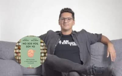 Fabricio Ballarini en la Feria del Libro:  “Nos sos vos, soy yo” el libro del investigador  que»enseña la ciencia sobre el amor y el desamor»