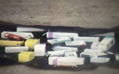 Venta ilegal de medicamentos en Varela centro