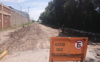 Obras viales en la zona rural de Florencio Varela