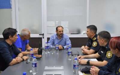 Reunión de seguridad para fortalecer la prevención del delito