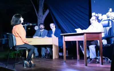 “El Juicio a la Muerte”: Teatro por la memoria en la Plaza de la Democracia