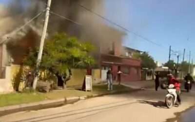 Se incendió una casa en Florencio Varela y encontraron muerto a un jubilado