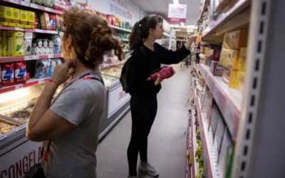 La inflación fue del 2,3% en octubre, sexto mes consecutivo de aumento, y acumula 24,8% en el año