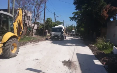 El Municipio y la Provincia avanzan con obras viales para mejorar la circulación en Florencio Varela