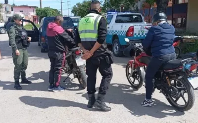 Dispositivos de control vehicular en barrios de Florencio Varela