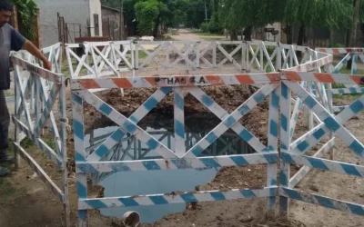 AySA: trabajos de reparación en Pico de Oro